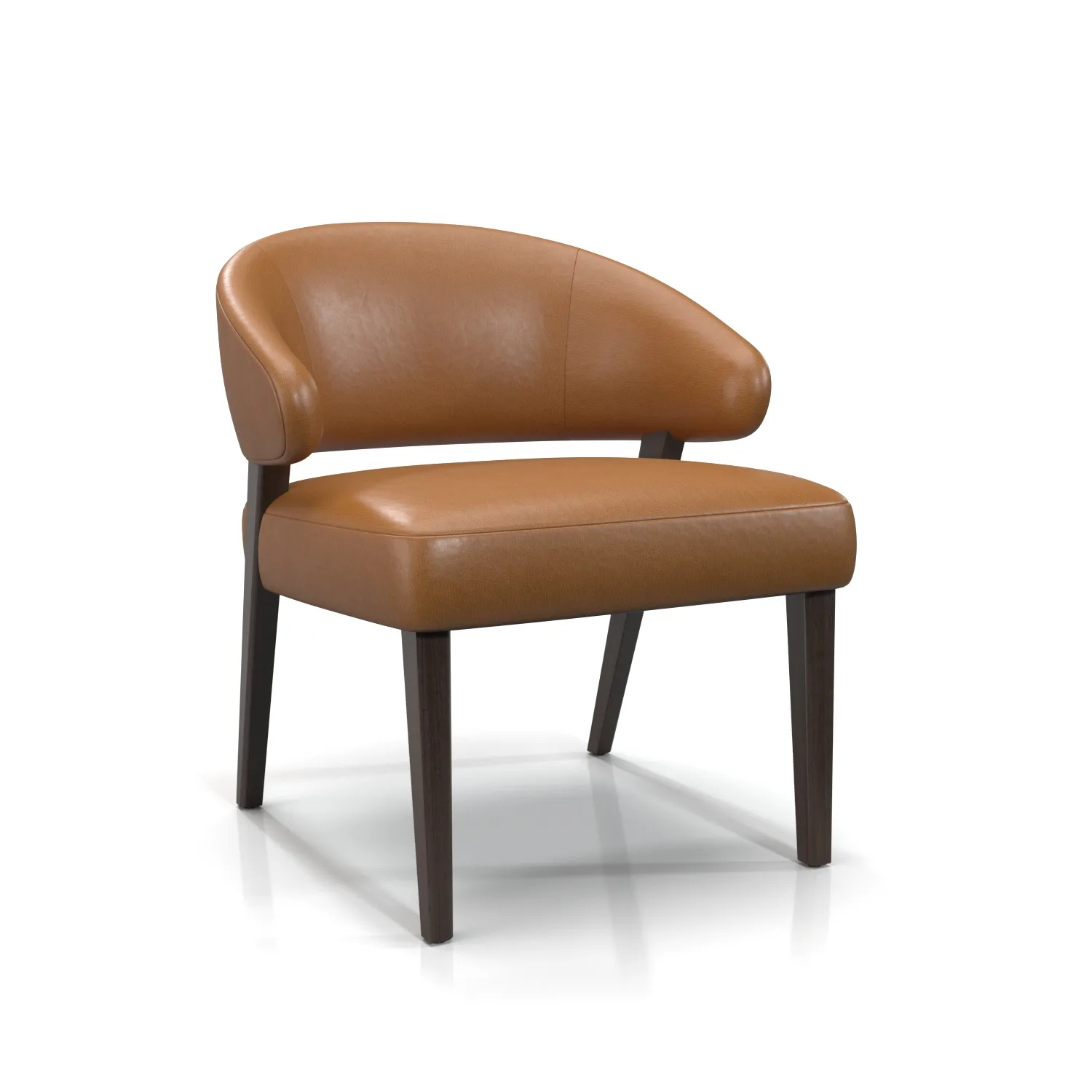 Cahn Cocktail Lounge Chair 3D Model_01